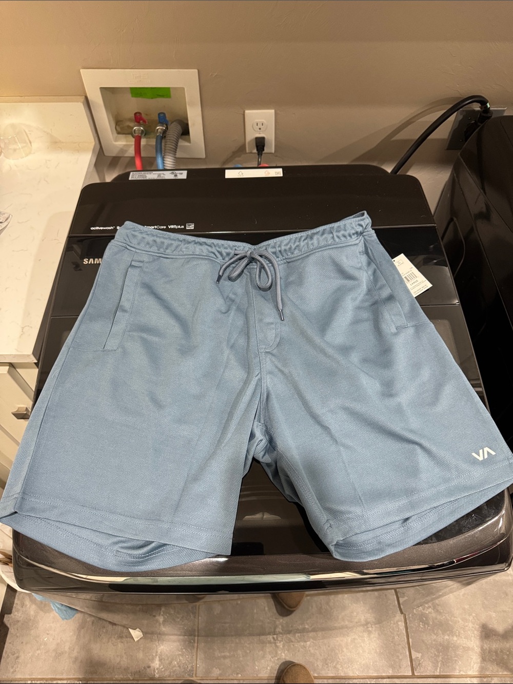 RVCA Men's Slate Blue Robey Short